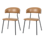 Levede 2x PU Leather Dining Chairs Kitchen Lounge
