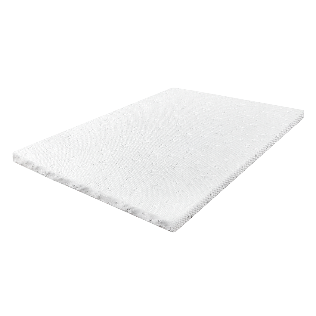 Dreamz Dual-layer Memory Foam Mattress Topper Double