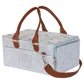 Bo Peep Baby Nappy Caddy Organiser Waterproof Liner With Shoulder Strap Grey