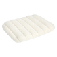 Pawz M Size Orthopedic Dog Bed with Sherpa Plush Removable Cover in White