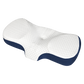 Dreamz Memory Foam Pillow Pillowcase Supprt Blue Rebound