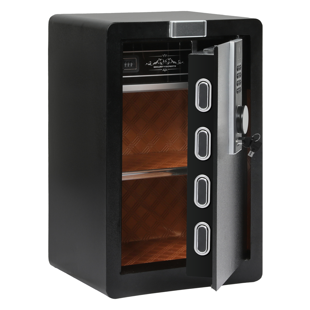 60L Fingerprint Large Security Safe Box Money Safe Box