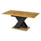 Levede Dining Table Extendable 120cm-160cm 6 People Rectangular Dining Room