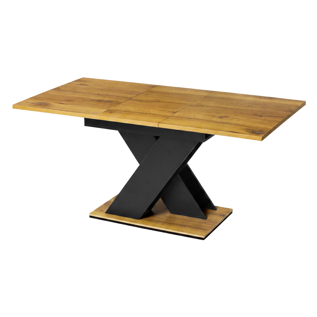 Levede Dining Table Extendable 120cm-160cm 6 People Rectangular Dining Room