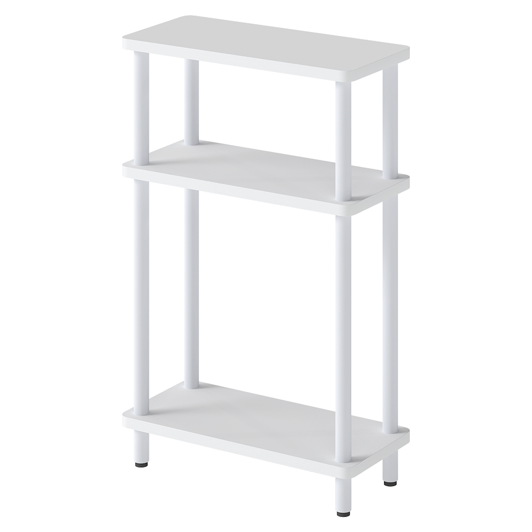 Levede Modern Side Table 3‑Tier Storage Bedside Table