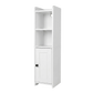 Levede Bathroom Cabinet Storage Slim Organiser Toilet Paper Storage 78.5cm White