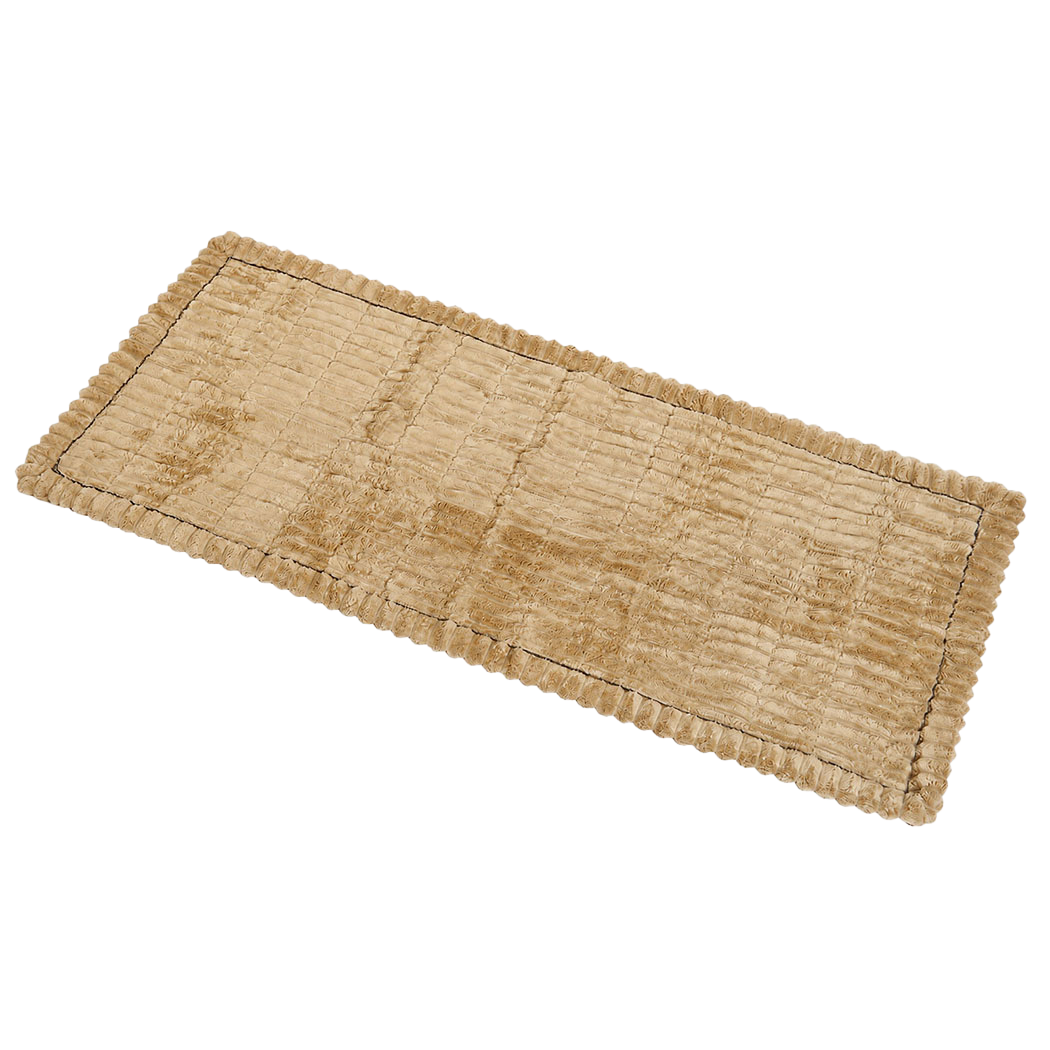 Marlow Sofa Cover Lounge Plush Pet Couch Cover Non-Slip Light Camel 70x150cm
