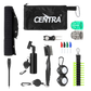 Centra Golf Essentials Kit Must Accessories Set 11Pc Golf Gifts for Men Black