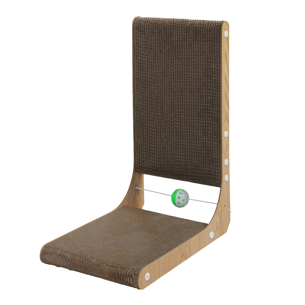 Pawz Cat L-Shaped Scratching Cardboard