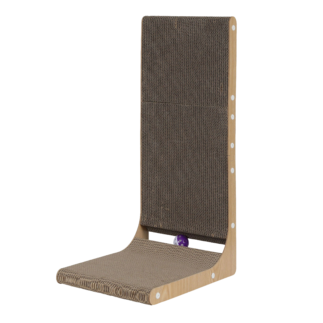 Pawz Cat L-Shaped Scratching Cardboard