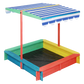 Bopeep Kids Wooden Sandbox 120X120CM