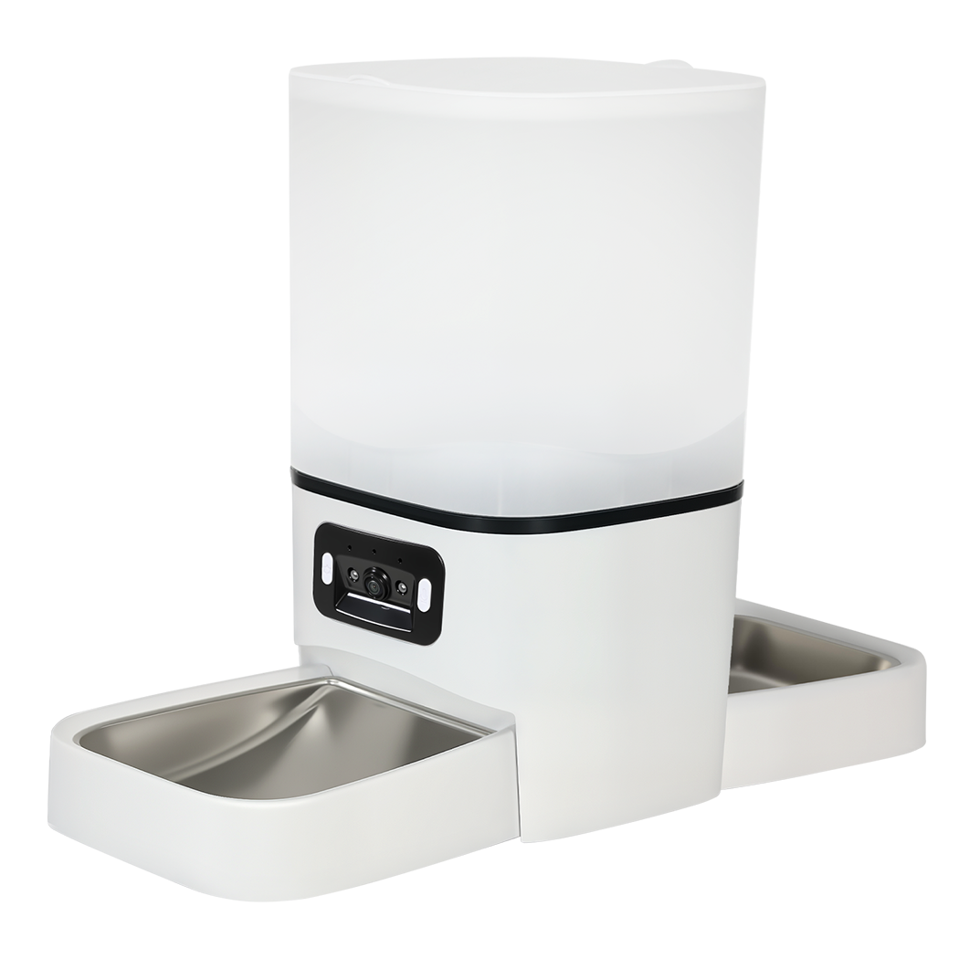 PaWz 6L Automatic Pet Feeder 2 Bowl Food Dispenser