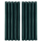 Marlow Blackout Curtains 2-Panel Velvet Room Darkening Eyelet Curtains 180x230cm