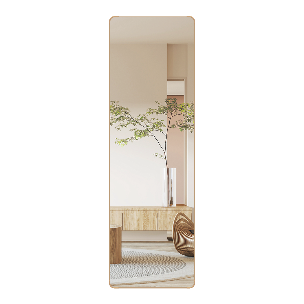 Yezi 120cm Wall Mounted Full Length Mirror Door Hanging