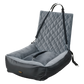 Pawz Pet Car Seat Dog Seat Travel Safety Booster Grey