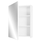 Levede Bathroom Mirror Cabinet Wall Mounted 45cm Adjustable Shelves White