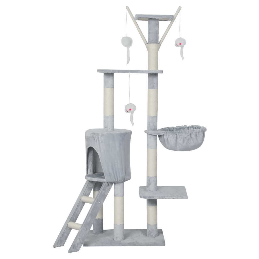 Pawz Cat Tree Scratching Post Scratcher 143cm Climbing