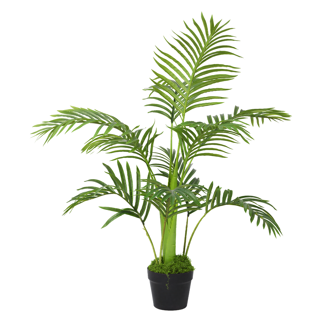 Lambu Artificial Oak Tree Lifelike Fake Leaves Artificial Plants Indoors 95cm