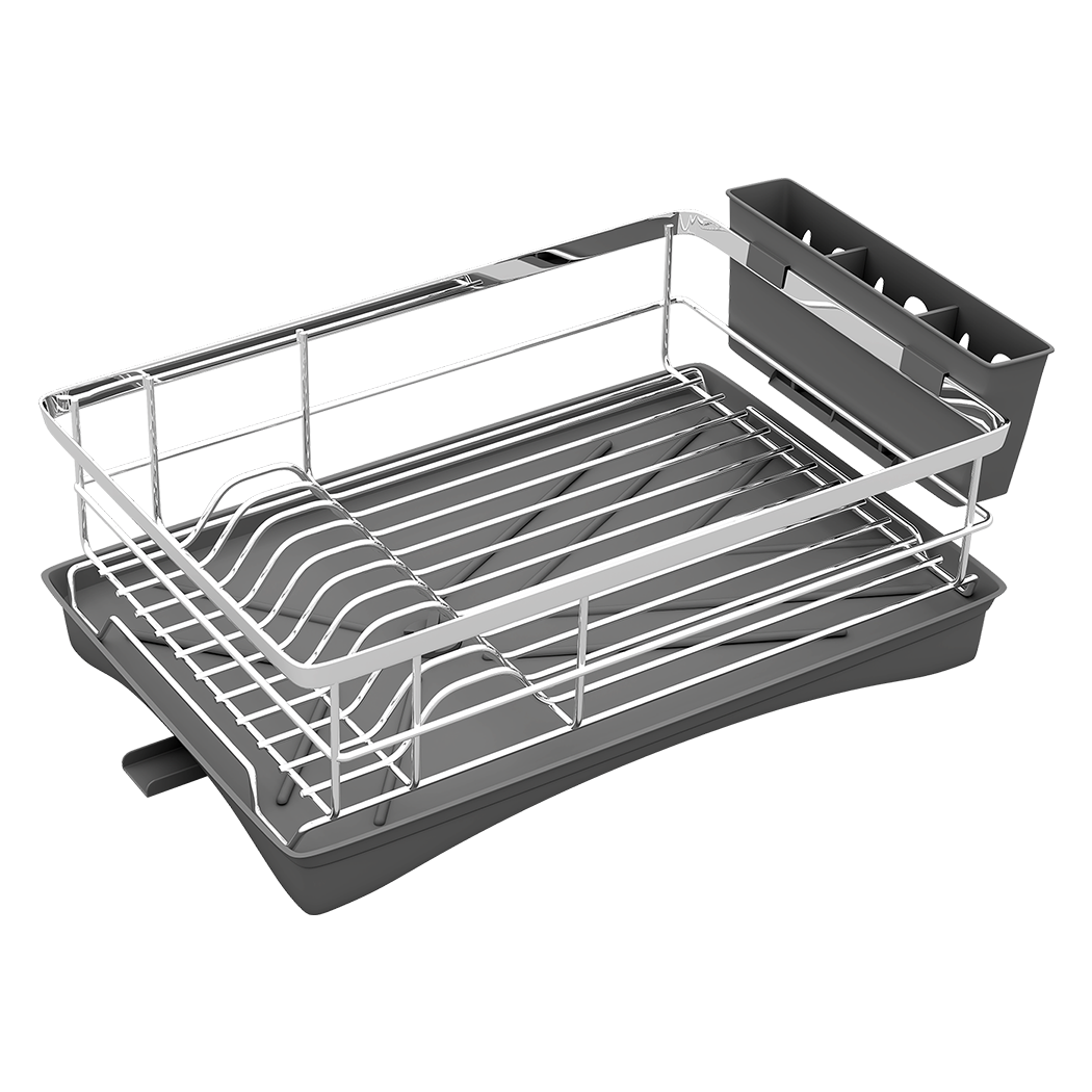 Toque Dish Drying Rack Plate Drainer Cup Holder