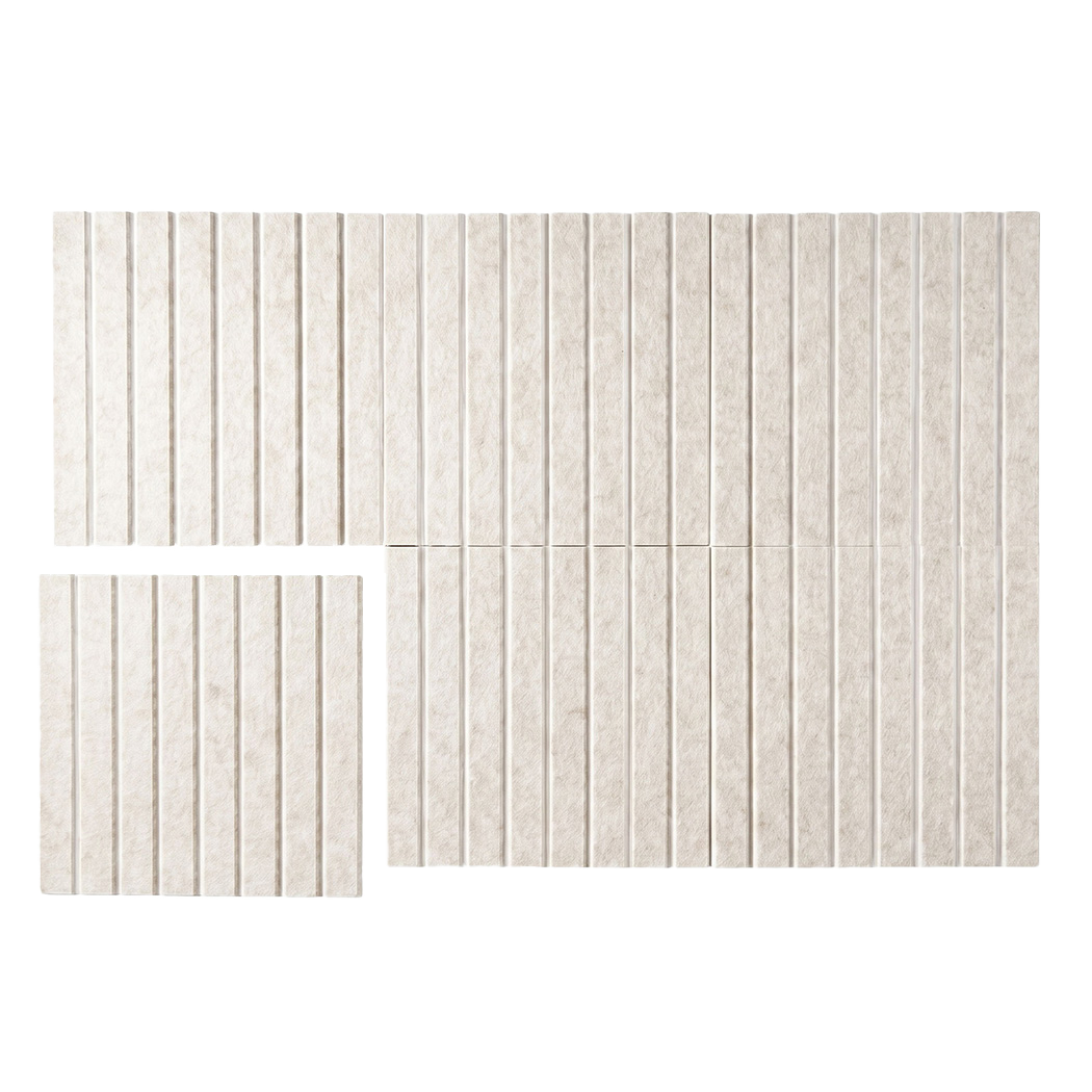 Levede Cork Boards Alternative 12Pcs 30cmx30cm Felt Bulletin Board Tiles Coustic