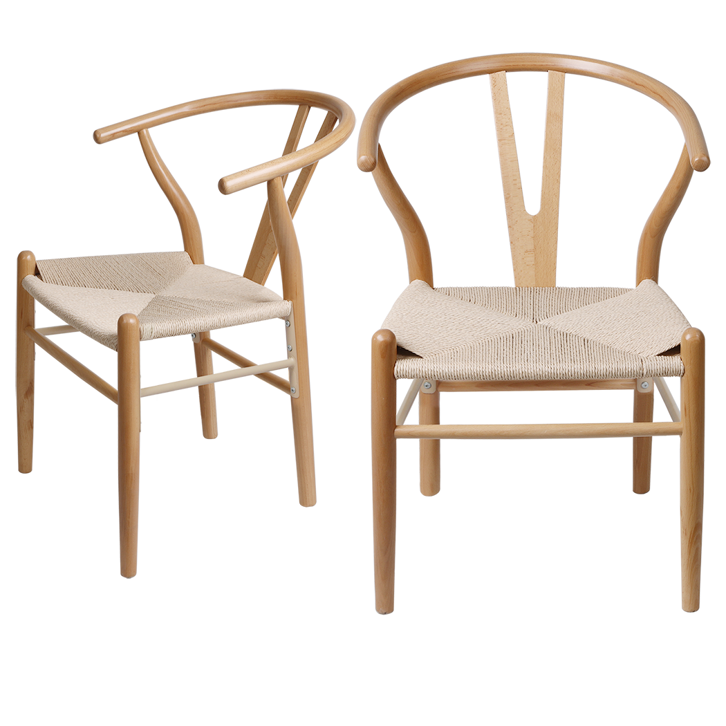 Levede 6x Dining Chairs Wooden Hans