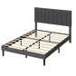 Levede Bed Frame Upholstered Platform Mattress Base Queen