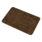 Marlow Door Mat Non Slip Absorbent Washable Pet Friendly for Entrance Brown