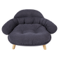 Pawz Elevated Pet Dog Cat Sofa Bed Couch XL Size Grey