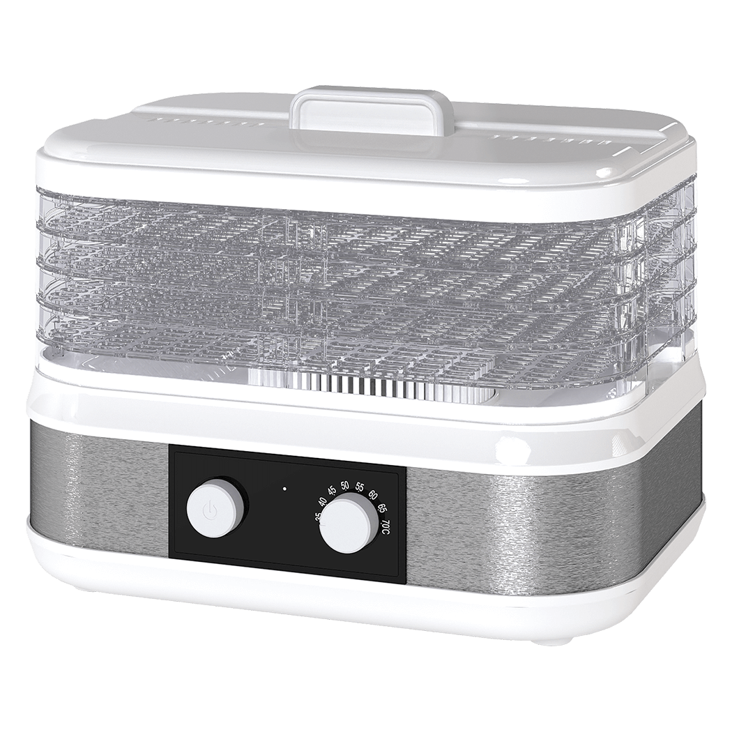 Spector 5 Trays Stainless Steel Food Dehydrator Dryer
