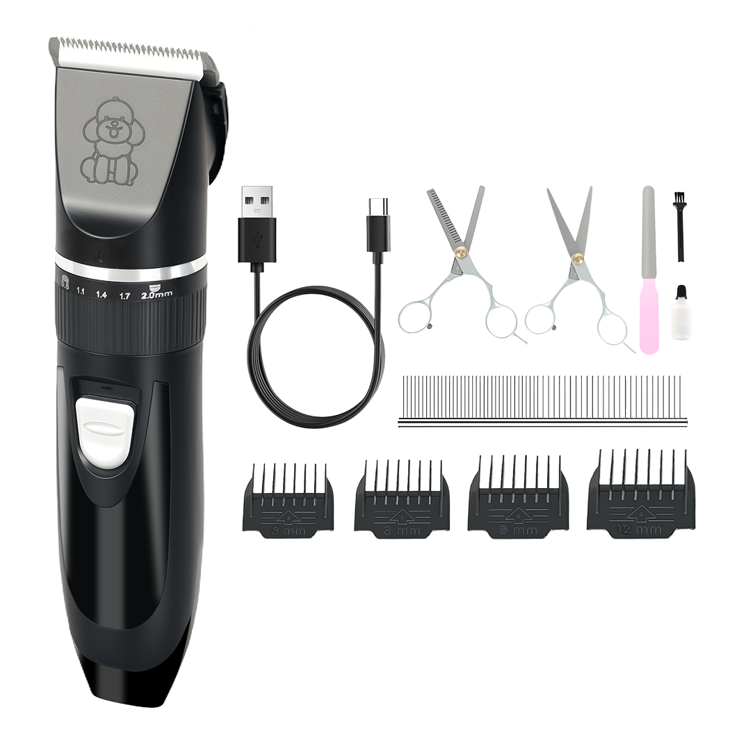 Pawz Pet Clipper Cat Dog Grooming Trimmer Shaver Kit