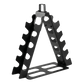 Centra Dumbbells Rack 5 Pair Dumbbell Stand Home Gym Storage 80kg Capacity