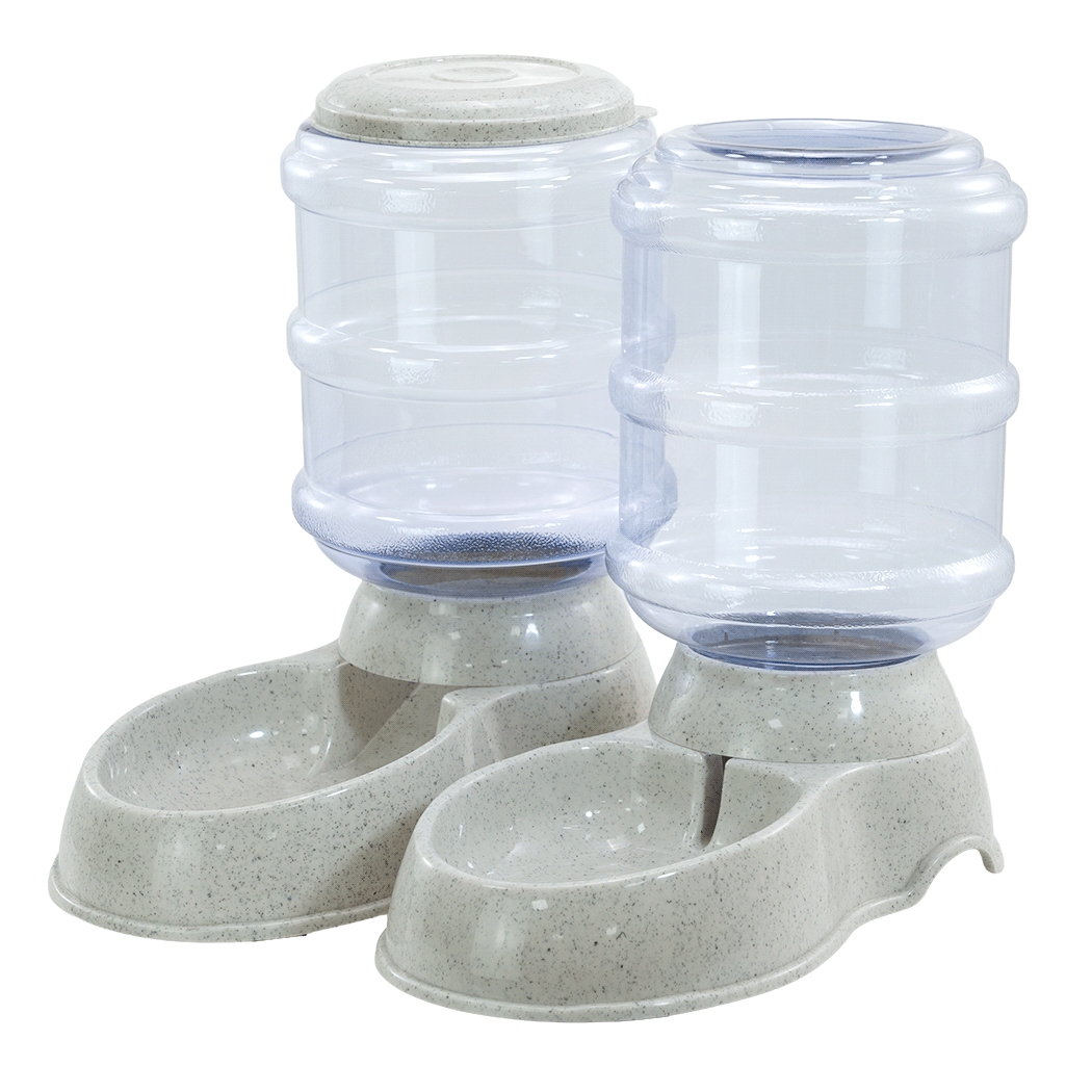 Pawz Automatic Pet Feeder Water Dispenser Set 3.5L