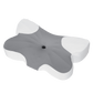 DreamZ Memory Foam Pillow Butterfly Contour Neck Support Side Sleepers Grey