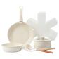 Toque 9-Piece Non Stick Cookware Set Kitchen Fry Pan