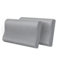 Dreamz Memory Foam Pillow Pillowcase Supprt Grey Rebound
