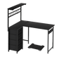 Levede Computer Desk Convertible L-shaped Study Table