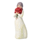 Levede Resin Bouquet Angel Figurines Gift with Love for Home Decor White
