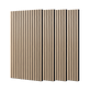 Levede Acoustic Wall Panels 4pc NRC>0.7 120 x 60cm for Interior Wall Decor Oak