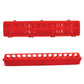 50cm Long Poultry Feeder Chicken Feeding Trough Red