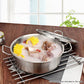 50cm Top Grade Stainless Steel Stockpot Lid Cover - Premium