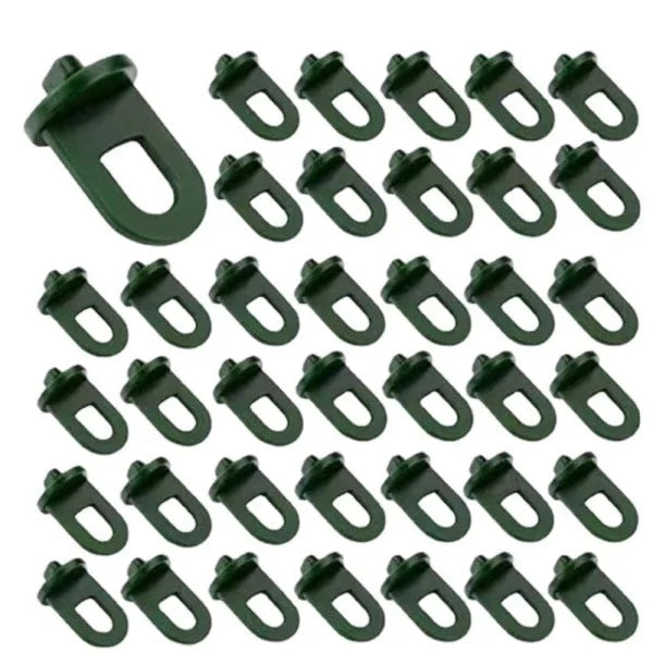 50pcs Greenhouse Plant Crop Clamps Greenhouse Hanging Clamp