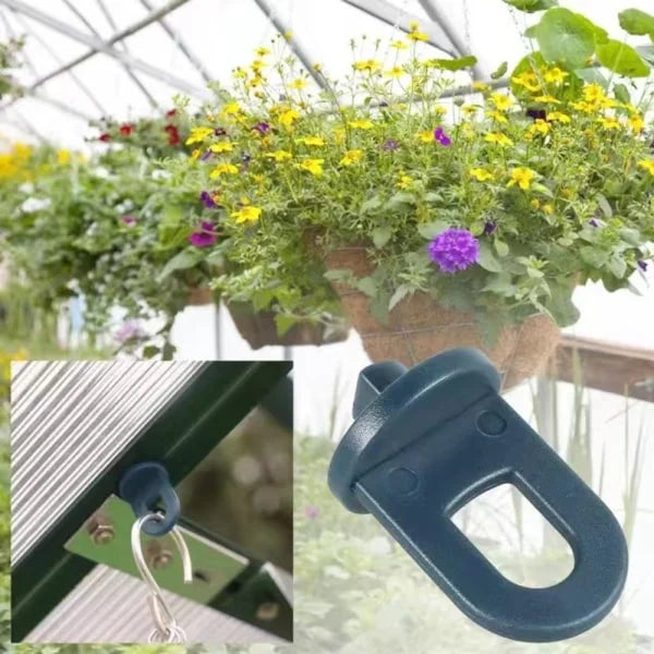 50pcs Greenhouse Plant Crop Clamps Greenhouse Hanging Clamp