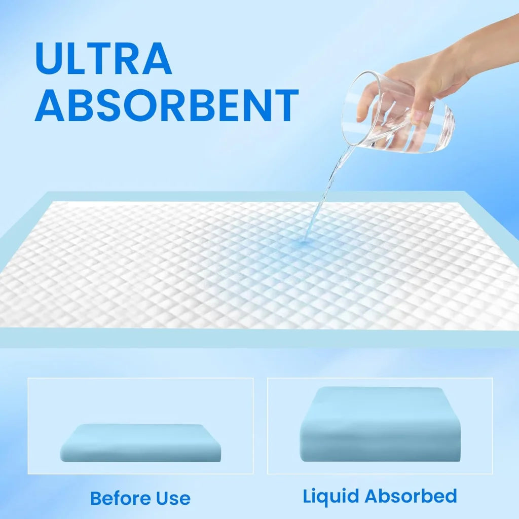 60x90cm pet training pads with tabletop context and item shape