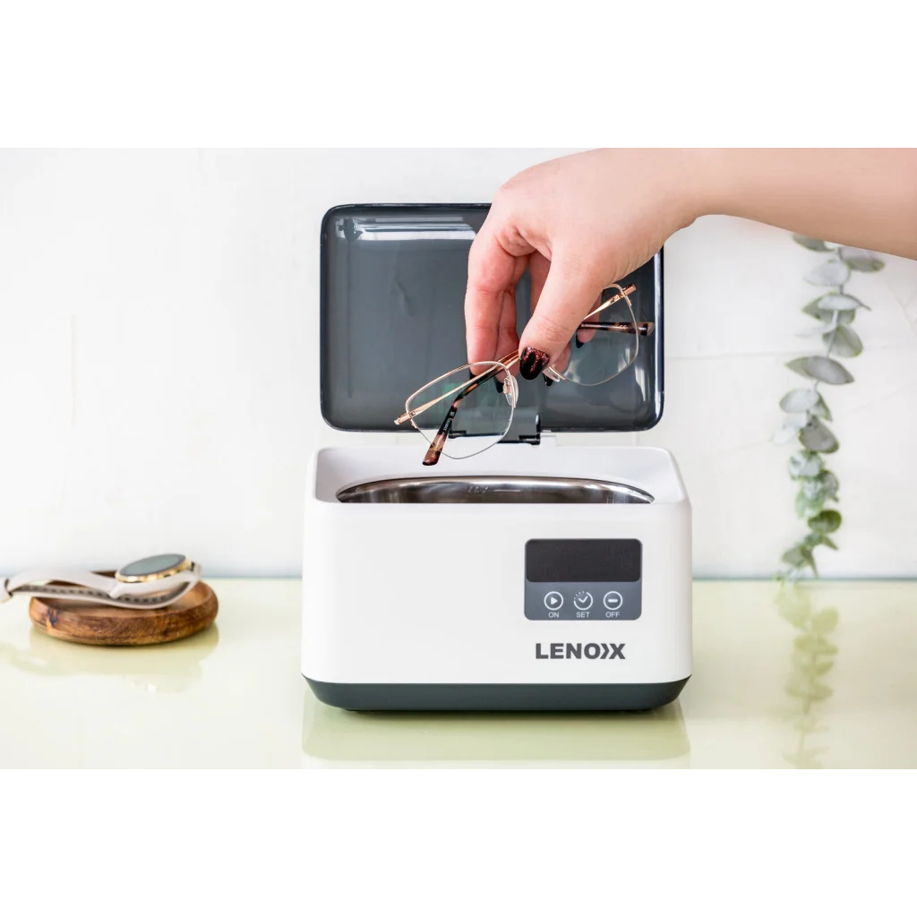 Ultrasonic jewellery cleaner with w tank led display