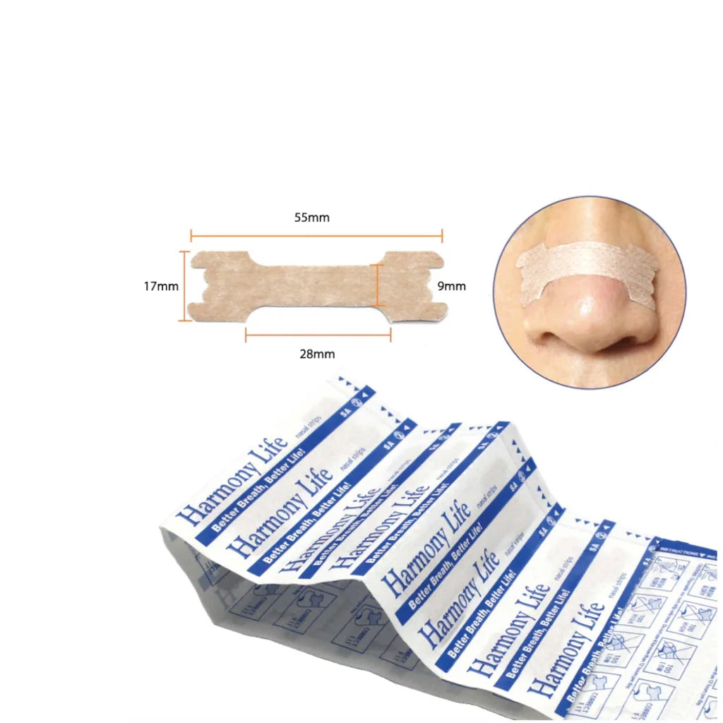 50x Anti Snore Aid Snoring Nasal Strips - Nose Sleeping