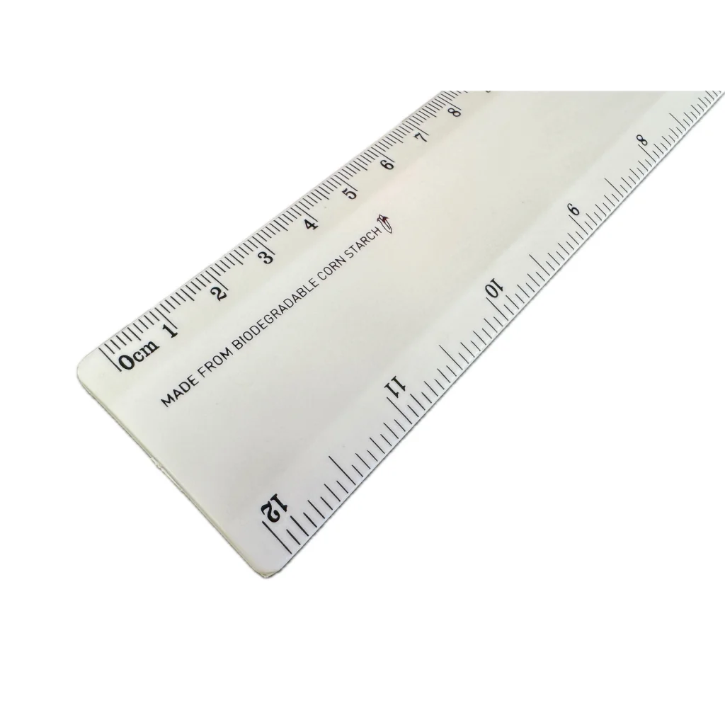 50x Bio Ruler 30cm Eco Friendly Biodegradable Corn BULK