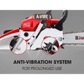52CC Petrol Commercial Chainsaw 20 Bar E-Start Chain Saw