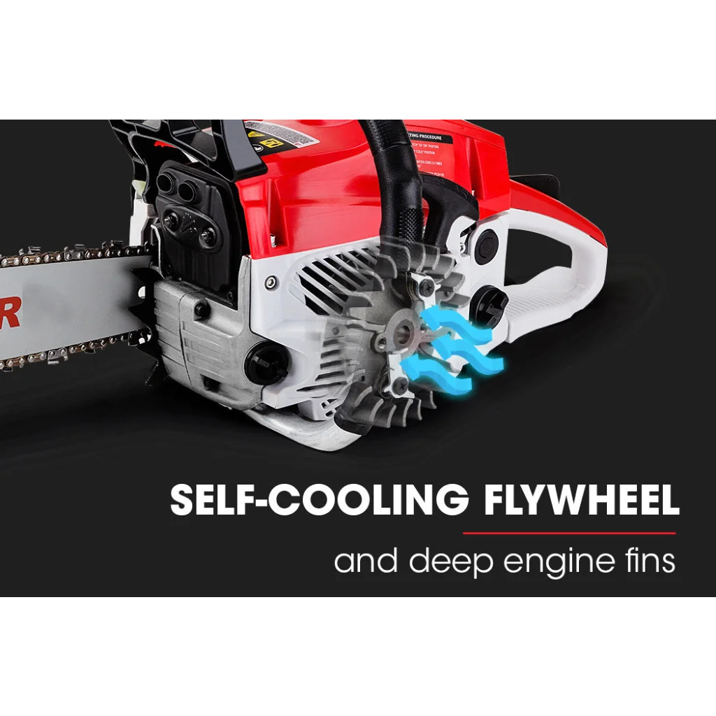 52CC Petrol Commercial Chainsaw 20 Bar E-Start Chain Saw