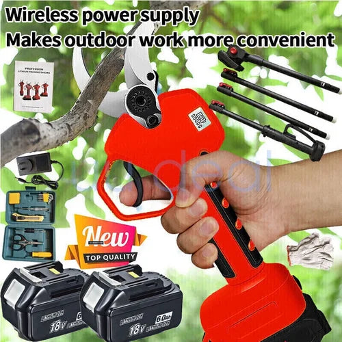 5500W Cordless Brushless Pole Telescopic Pruning Shear