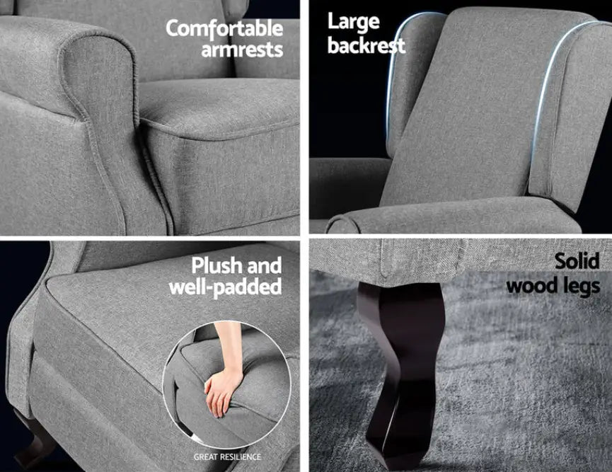 Why the Armchair Fabric Single Sofa Couch is the Ultimate